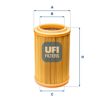 27E3400 UFI Воздушный фильтр