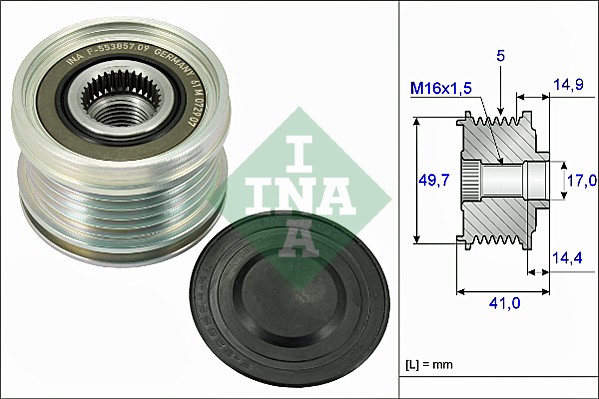 INA 535 0101 10 Механизм свободного хода генератора