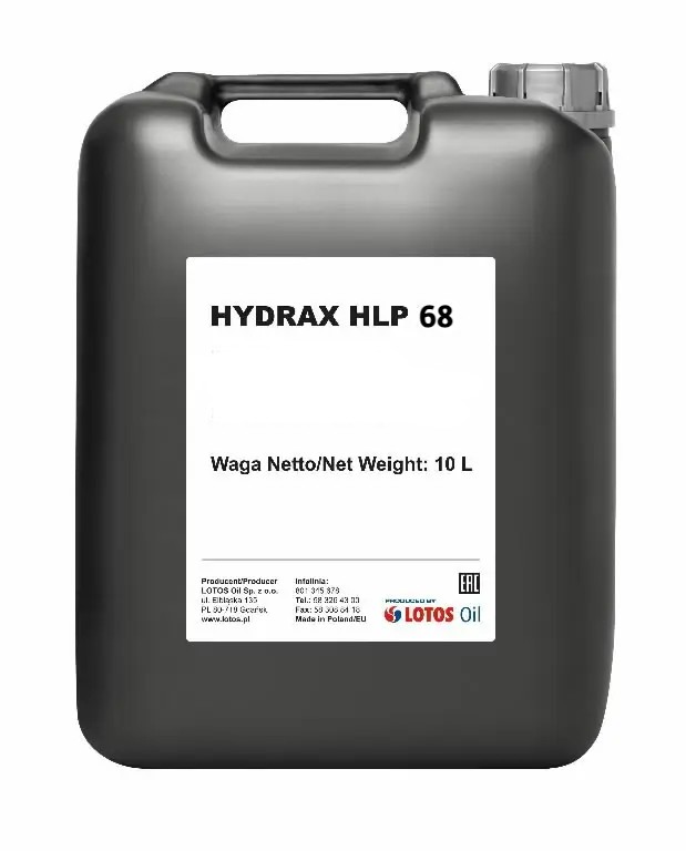 Масло гидравлическое Lotos Hydrax HLP 68 10 л