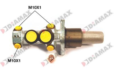 N04171 DIAMAX Главный тормозной цилиндр