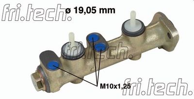 PF473 fri.tech. Главный тормозной цилиндр