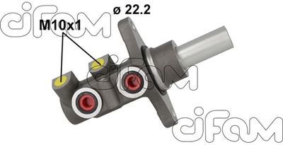 2021157 CIFAM Главный тормозной цилиндр
