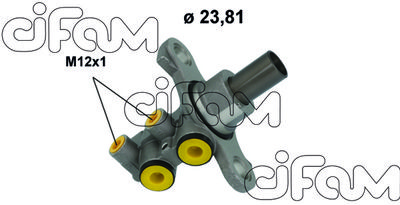 2021228 CIFAM Главный тормозной цилиндр