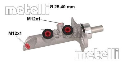 050891 METELLI Главный тормозной цилиндр