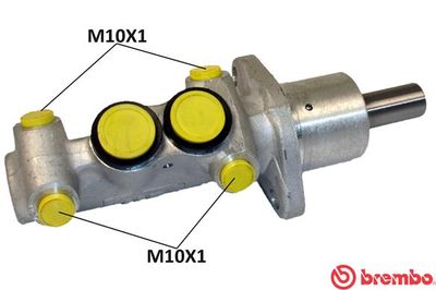 M68001 BREMBO Главный тормозной цилиндр