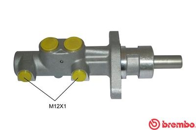 M86010 BREMBO Главный тормозной цилиндр