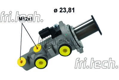 PF1250 fri.tech. Главный тормозной цилиндр