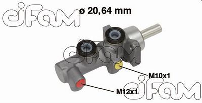 202697 CIFAM Главный тормозной цилиндр