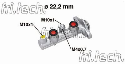 PF905 fri.tech. Главный тормозной цилиндр