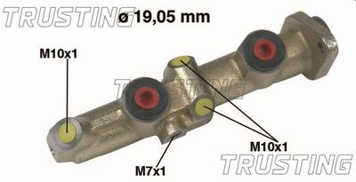 PF139 TRUSTING Главный тормозной цилиндр