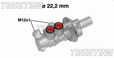 PF901 TRUSTING Главный тормозной цилиндр