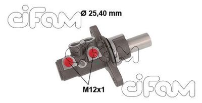202878 CIFAM Главный тормозной цилиндр