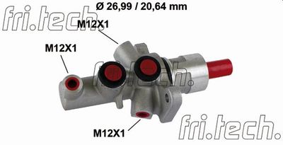 PF976 fri.tech. Главный тормозной цилиндр