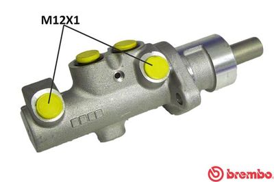 M24070 BREMBO Главный тормозной цилиндр