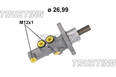 PF1218 TRUSTING Главный тормозной цилиндр