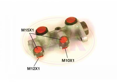 5262 CAR Главный тормозной цилиндр