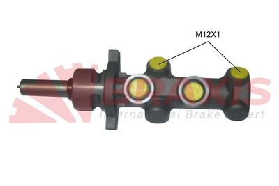 AJ0207 BRAXIS Главный тормозной цилиндр