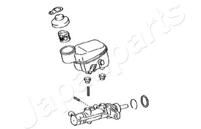 PF2057 JAPANPARTS Главный тормозной цилиндр