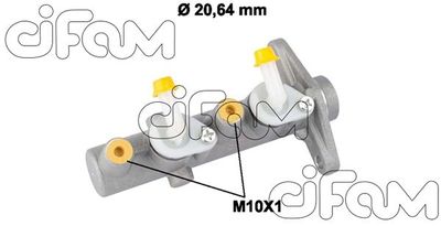 202827 CIFAM Главный тормозной цилиндр