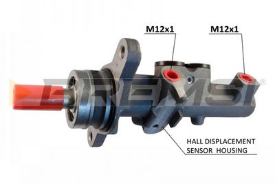 PB0403 BREMSI Главный тормозной цилиндр