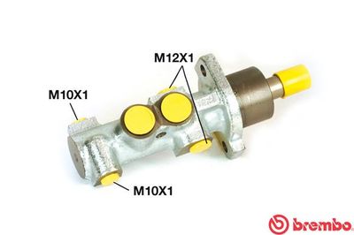 M61060 BREMBO Главный тормозной цилиндр