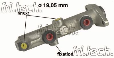 PF081 fri.tech. Главный тормозной цилиндр