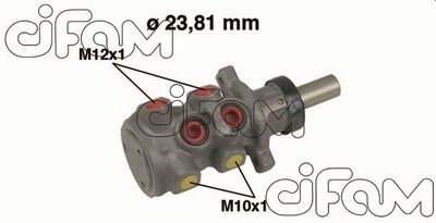 202312 CIFAM Главный тормозной цилиндр