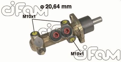 202216 CIFAM Главный тормозной цилиндр