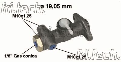 PF010 fri.tech. Главный тормозной цилиндр