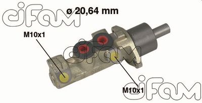 202146 CIFAM Главный тормозной цилиндр