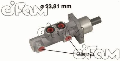 202645 CIFAM Главный тормозной цилиндр