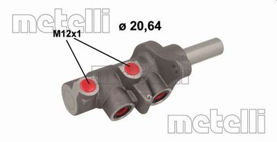 051132 METELLI Главный тормозной цилиндр