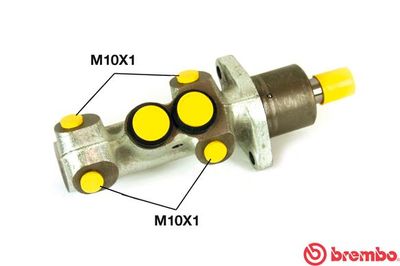 M85052 BREMBO Главный тормозной цилиндр