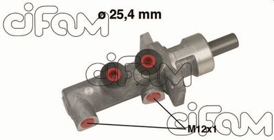 202558 CIFAM Главный тормозной цилиндр