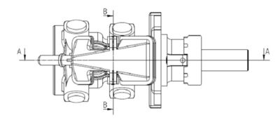 VMC198 MOTAQUIP Главный тормозной цилиндр