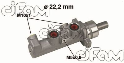 202471 CIFAM Главный тормозной цилиндр
