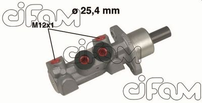 202451 CIFAM Главный тормозной цилиндр