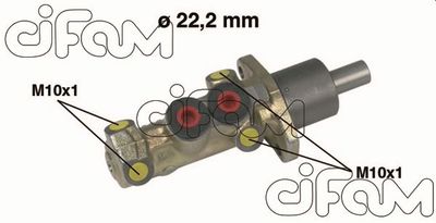 202198 CIFAM Главный тормозной цилиндр