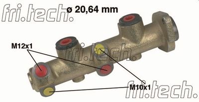 PF122 fri.tech. Главный тормозной цилиндр