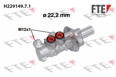 H22914971 FTE Главный тормозной цилиндр