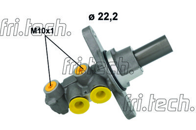 PF1217 fri.tech. Главный тормозной цилиндр