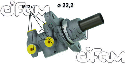 2021214 CIFAM Главный тормозной цилиндр