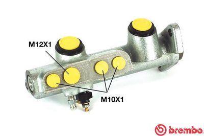 M68069 BREMBO Главный тормозной цилиндр