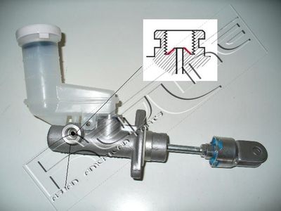 07MI020 RED-LINE Главный цилиндр, система сцепления