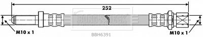 BBH6391 BORG & BECK Шланг сцепления