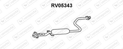 RV05343 VENEPORTE Предглушитель выхлопных газов