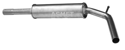 03050 ASMET Средний глушитель выхлопных газов