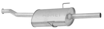10050 ASMET Средний глушитель выхлопных газов