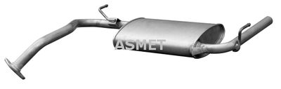 11036 ASMET Глушитель выхлопных газов конечный