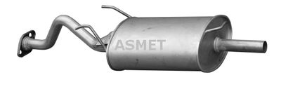 13022 ASMET Глушитель выхлопных газов конечный
